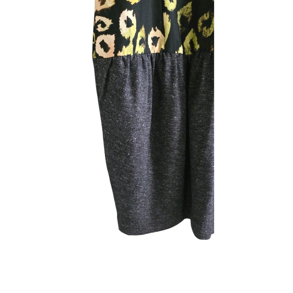 Rachel Roy Animal Print  Sequin Dress Gold Back Zip Event Size 6 - Picture 6 of 10